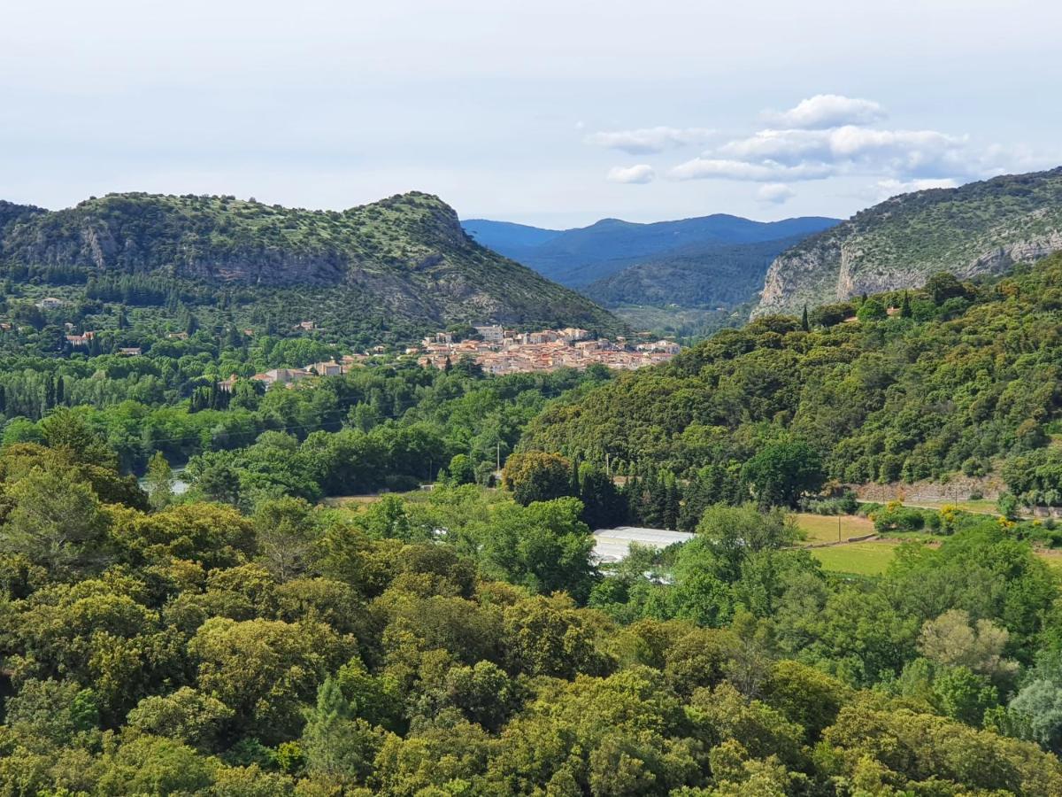La Bastide Bleue Villa Anduze Luaran gambar
