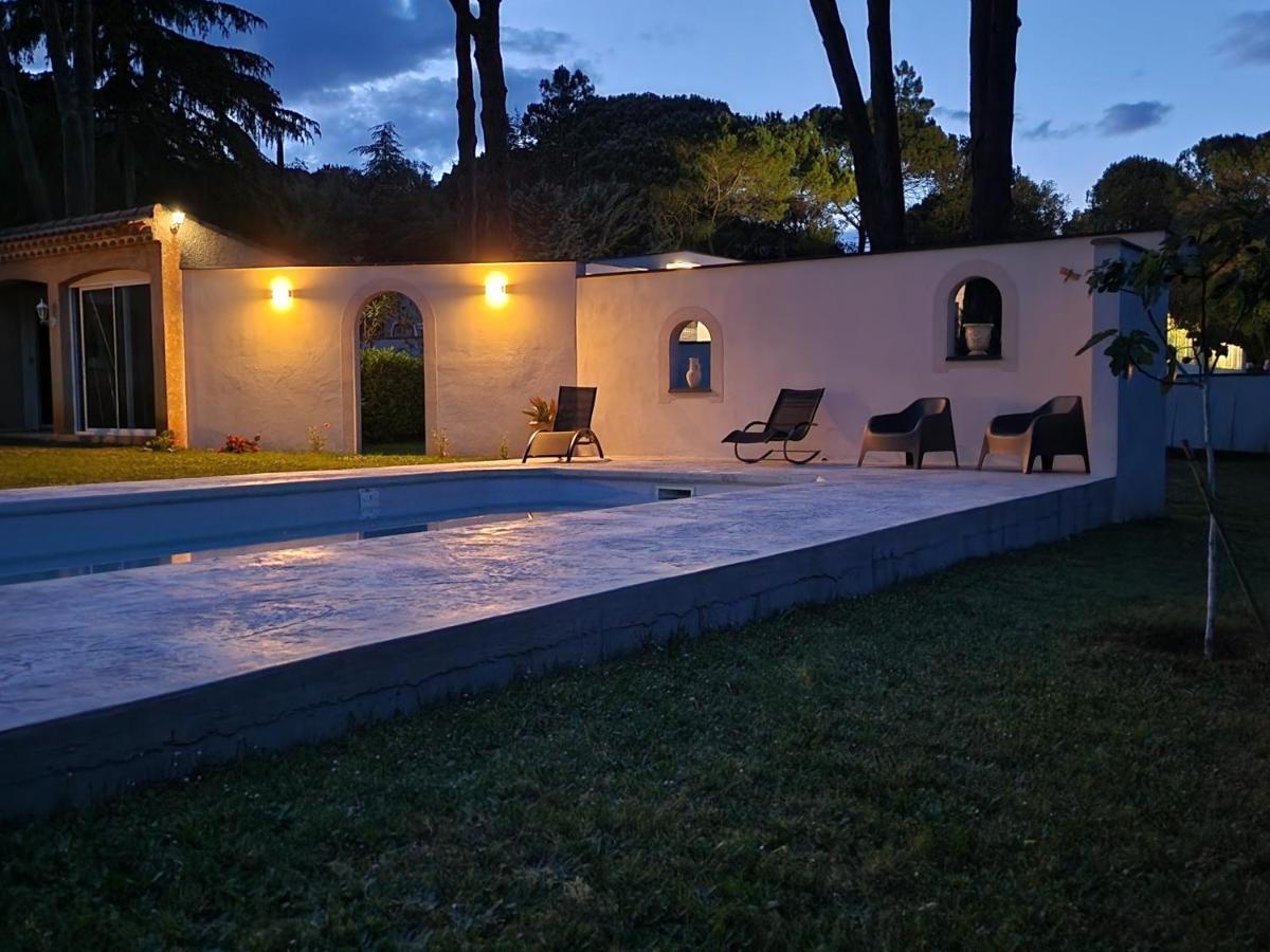 La Bastide Bleue Villa Anduze Luaran gambar