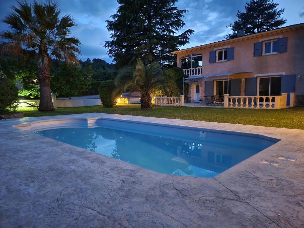 La Bastide Bleue Villa Anduze Luaran gambar