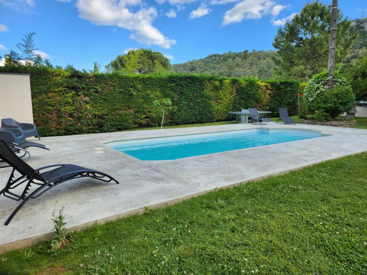 La Bastide Bleue Villa Anduze Luaran gambar