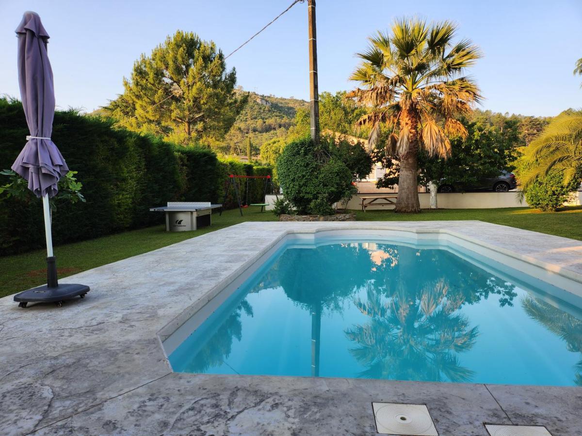 La Bastide Bleue Villa Anduze Luaran gambar